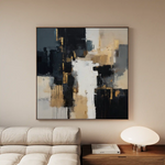 Abstract 890 Canvas Art 60 x 60 cm / Stretched on hidden frame