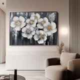 Floral Canvas Wall Art WAD890-F 90 x 60 cm / Stretched on hidden frame