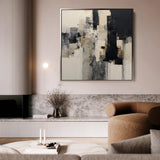 Abstract 891 Canvas Art 60 x 60 cm / Stretched on hidden frame