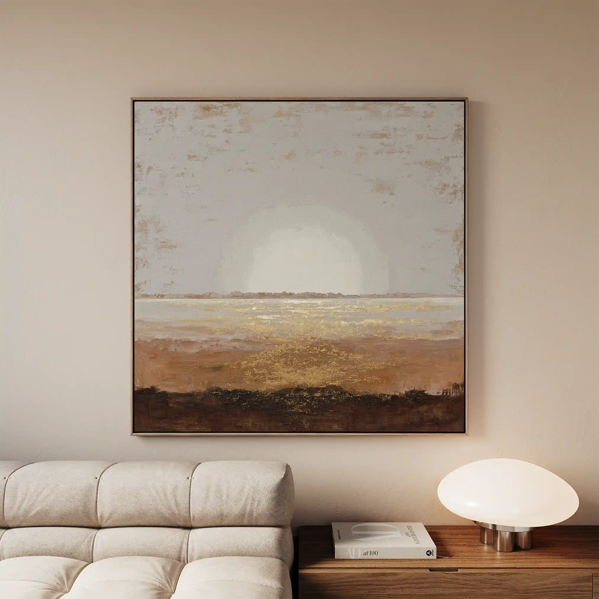 Abstract 892 Canvas Art 60 x 60 cm / Stretched on hidden frame