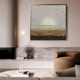 Abstract 892 Canvas Art 60 x 60 cm / Stretched on hidden frame