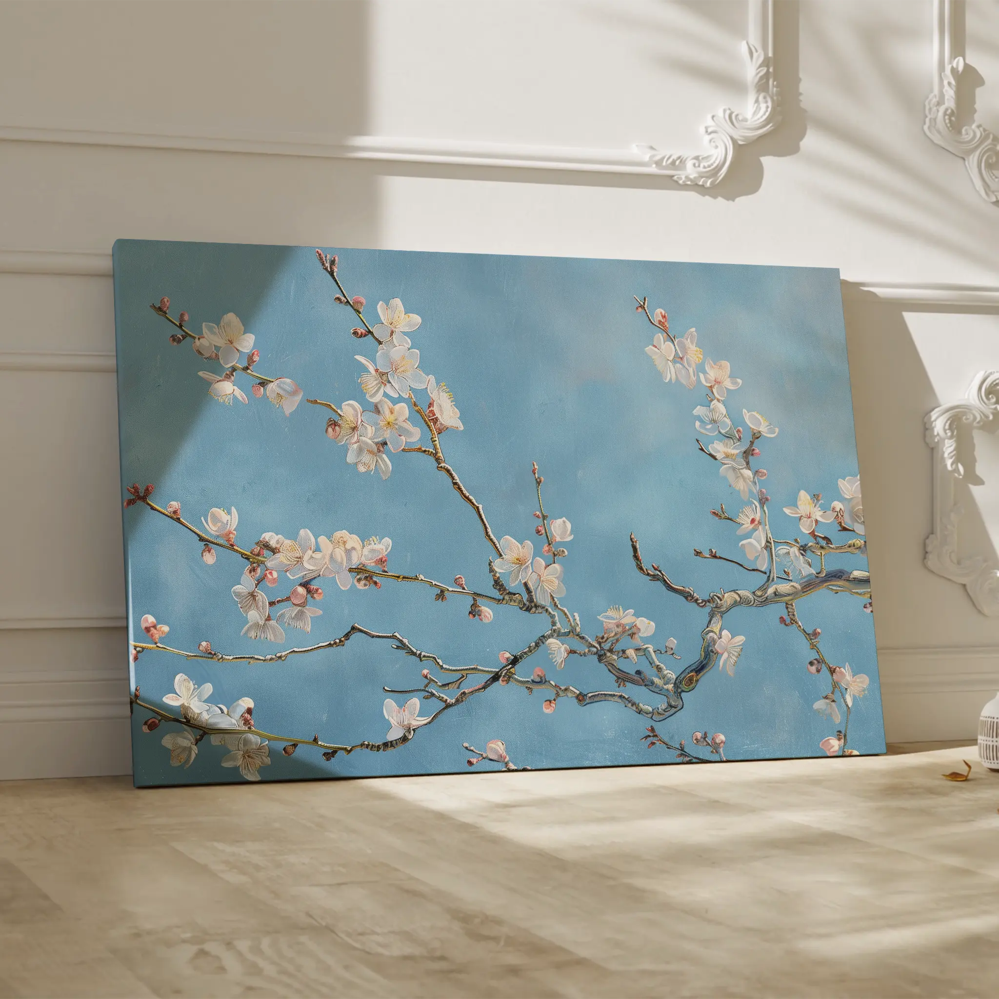 Floral Canvas Wall Art WAD892-F 90 x 60 cm / Stretched on hidden frame