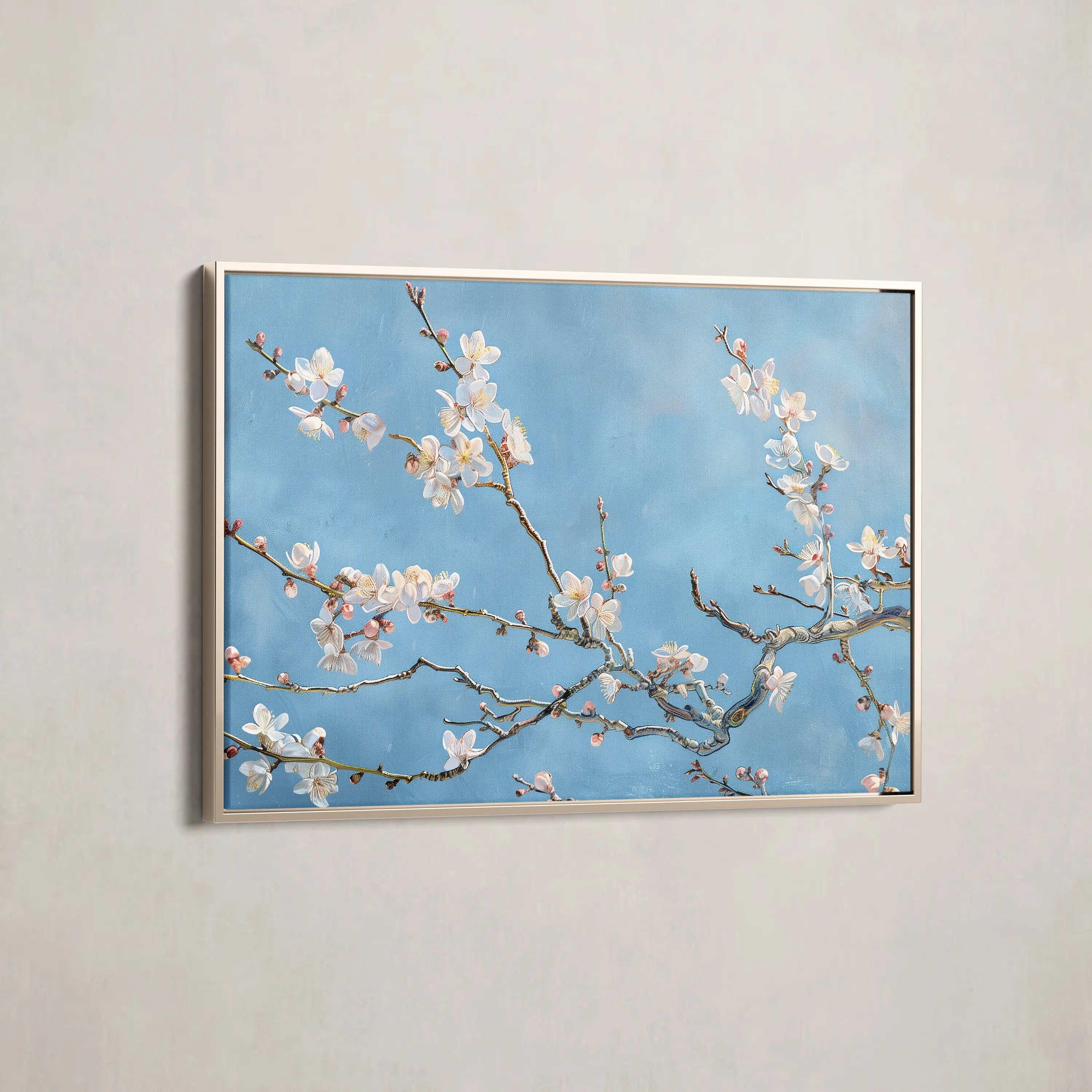 Floral Canvas Wall Art WAD892-F 90 x 60 cm / Stretched on hidden frame