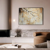 Floral Canvas Wall Art WAD896-F 90 x 60 cm / Stretched on hidden frame