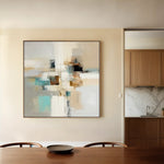 Abstract 897 Canvas Art 60 x 60 cm / Stretched on hidden frame