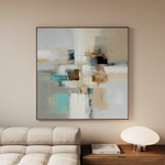 Abstract 897 Canvas Art 60 x 60 cm / Stretched on hidden frame