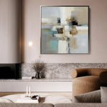 Abstract 897 Canvas Art 60 x 60 cm / Stretched on hidden frame