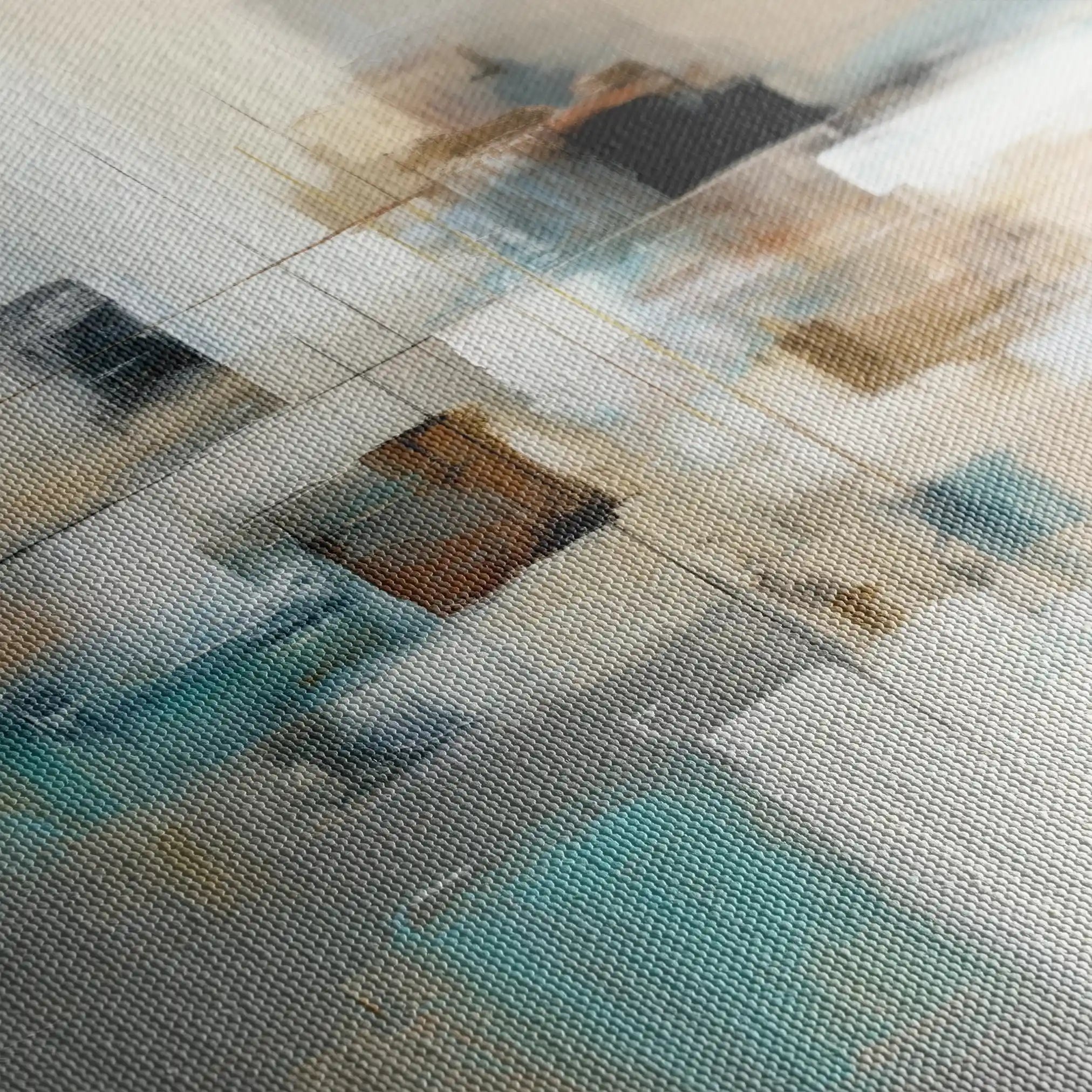 Abstract 897 Canvas Art 60 x 60 cm / Stretched on hidden frame