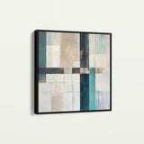 Abstract 898 Canvas Art 60 x 60 cm / Stretched on hidden frame