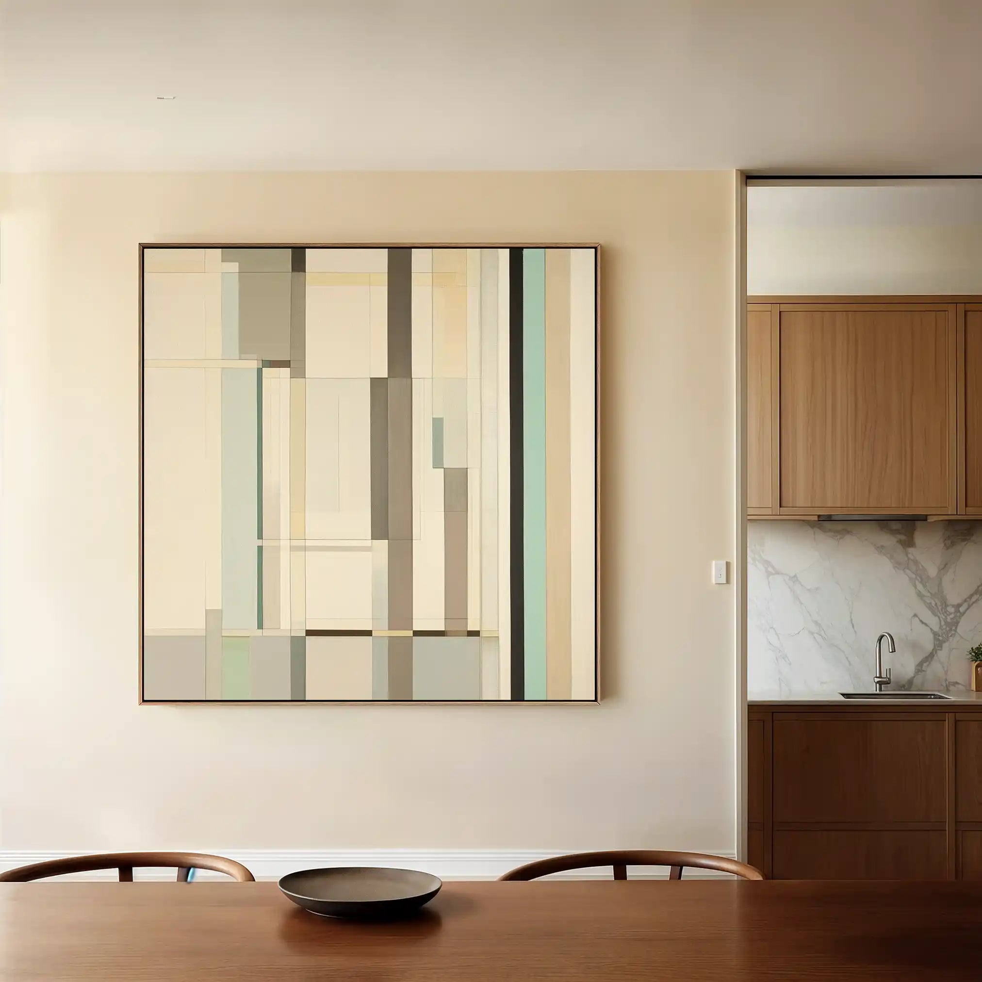 Abstract 901 Canvas Art 60 x 60 cm / Stretched on hidden frame