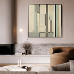 Abstract 901 Canvas Art 60 x 60 cm / Stretched on hidden frame