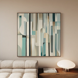 Abstract 902 Canvas Art 60 x 60 cm / Stretched on hidden frame