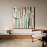 Abstract 902 Canvas Art 60 x 60 cm / Stretched on hidden frame