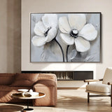 Floral Canvas Wall Art WAD902-F 90 x 60 cm / Stretched on hidden frame