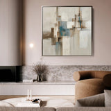 Abstract 903 Canvas Art 60 x 60 cm / Stretched on hidden frame