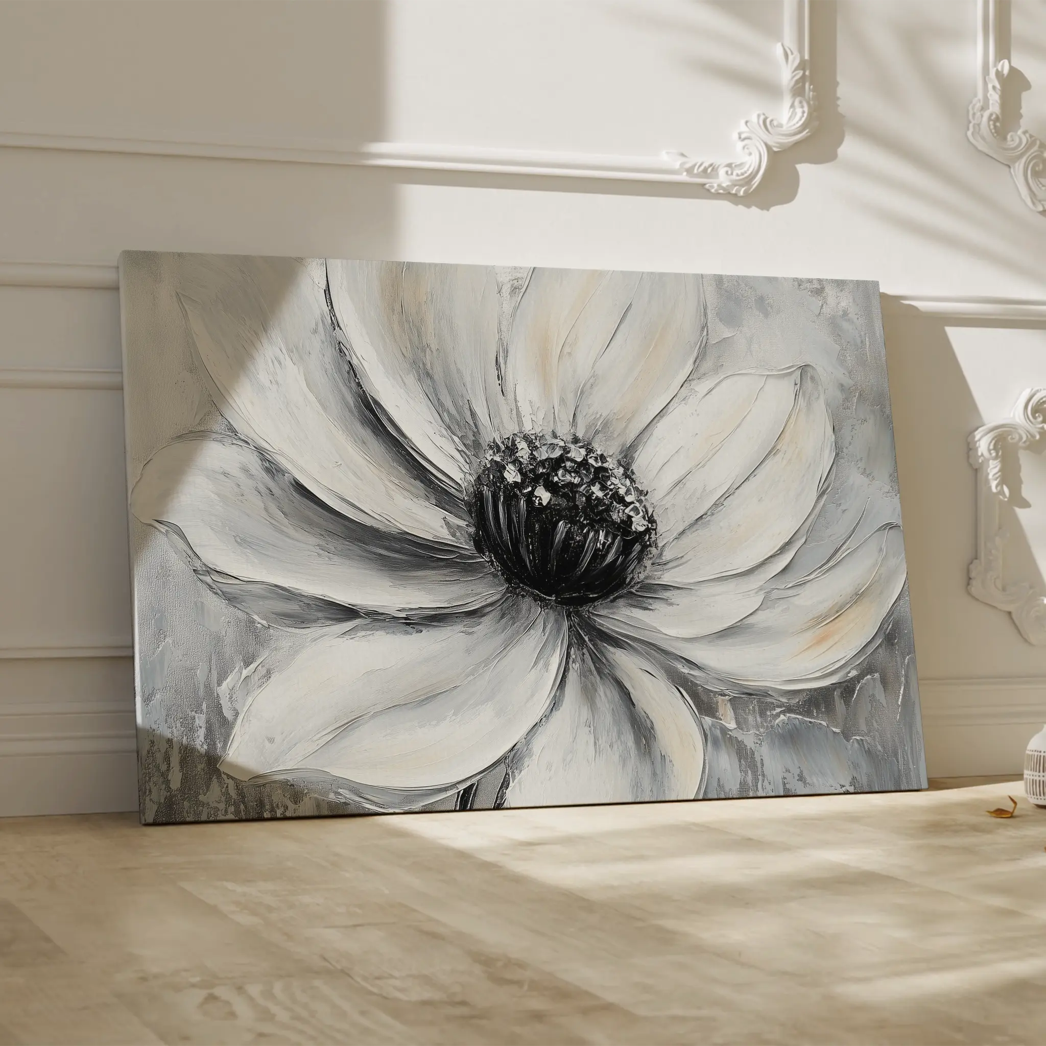 Floral Canvas Wall Art WAD904-F 90 x 60 cm / Stretched on hidden frame