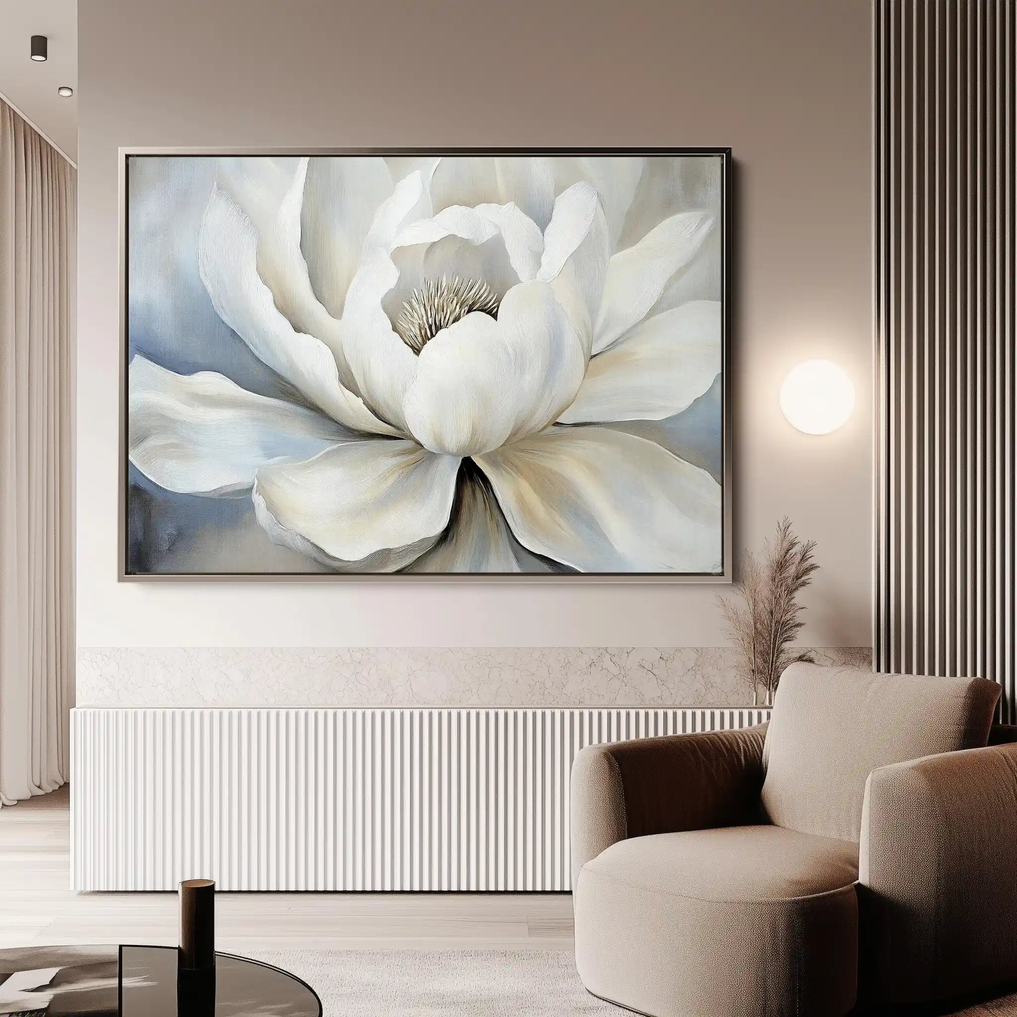 Floral Canvas Wall Art WAD906-F 90 x 60 cm / Stretched on hidden frame