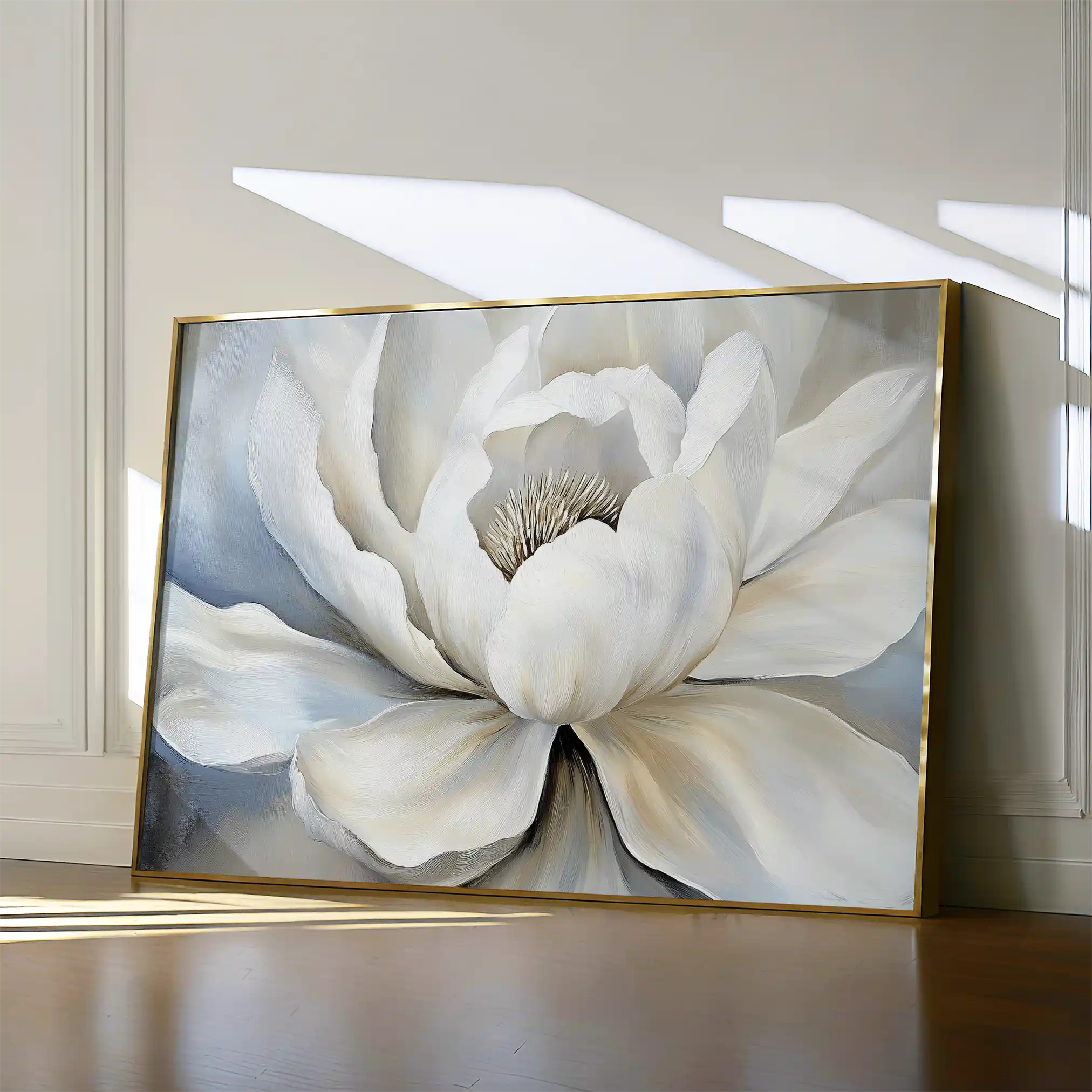 Floral Canvas Wall Art WAD906-F 90 x 60 cm / Stretched on hidden frame
