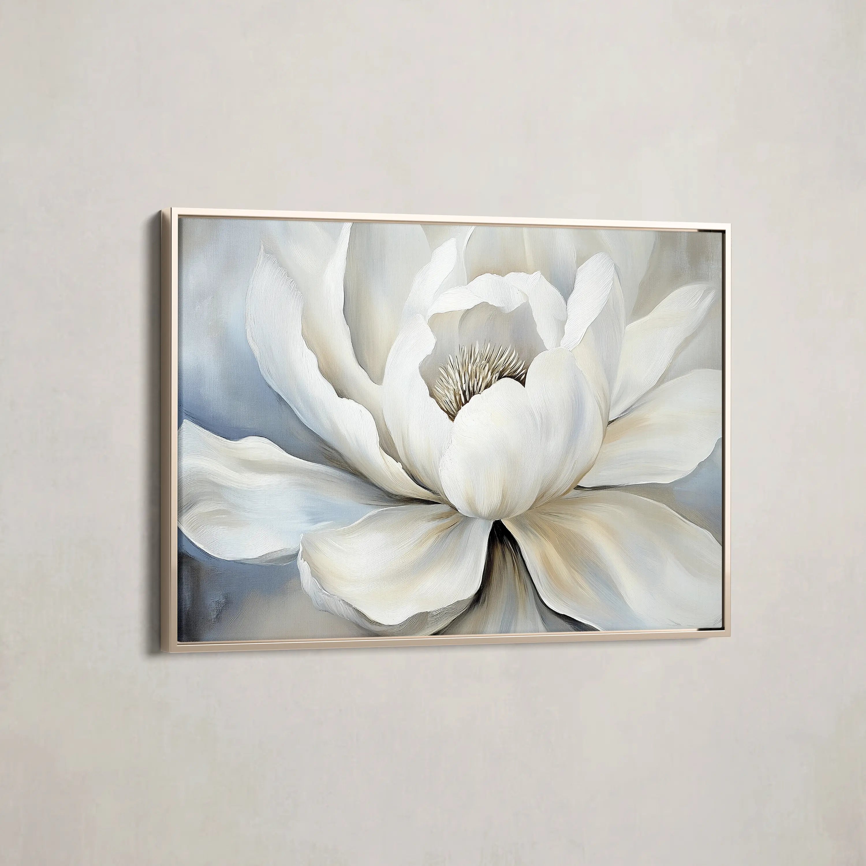 Floral Canvas Wall Art WAD906-F 90 x 60 cm / Stretched on hidden frame