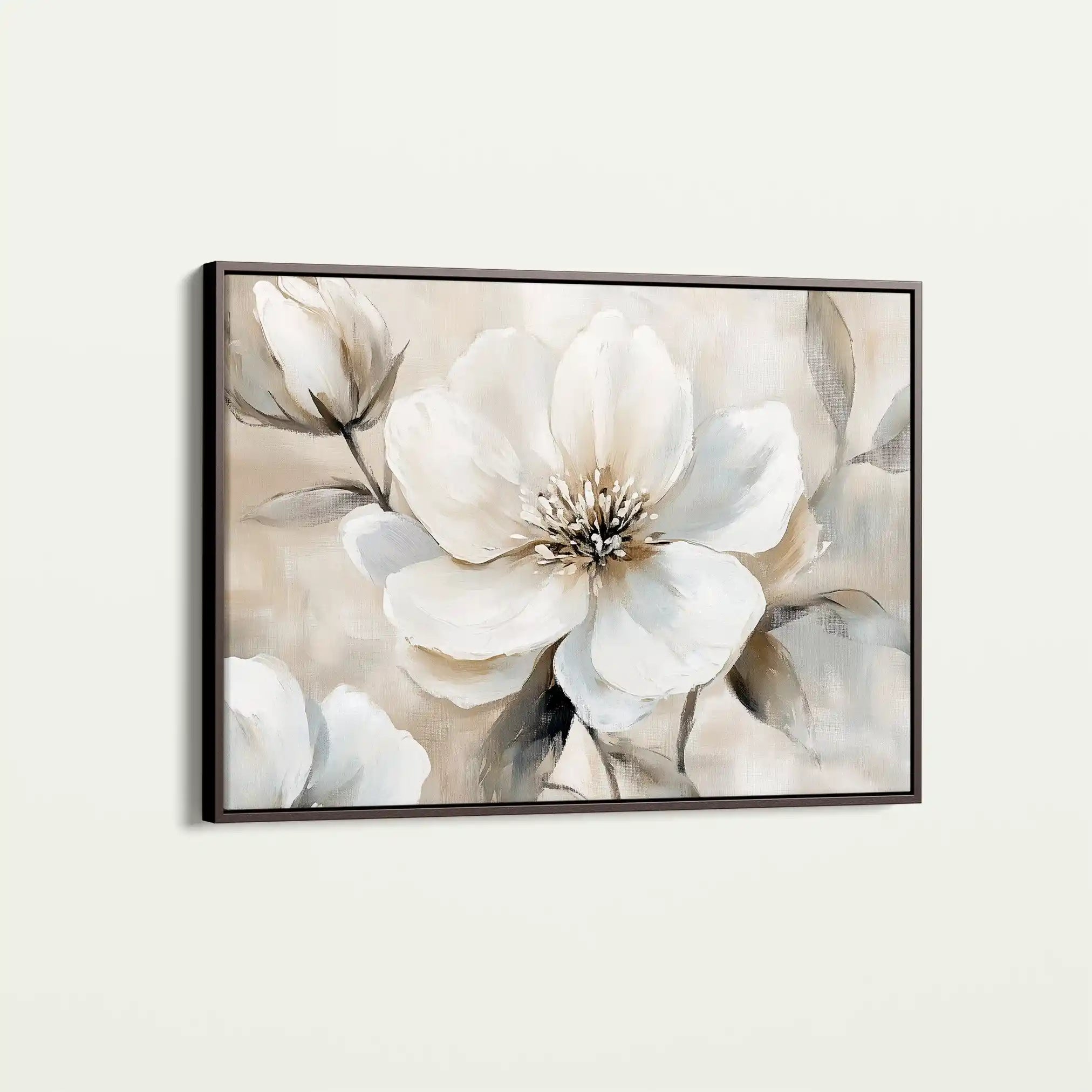 Floral Canvas Wall Art WAD907-F 90 x 60 cm / Stretched on hidden frame
