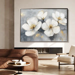 Floral Canvas Wall Art WAD910-F 90 x 60 cm / Stretched on hidden frame