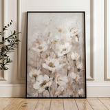Floral Canvas Wall Art WAD913-F 90 x 60 cm / Stretched on hidden frame