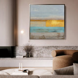 Abstract 914 Canvas Art 60 x 60 cm / Stretched on hidden frame