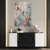 Floral Canvas Wall Art WAD914-F 90 x 60 cm / Stretched on hidden frame