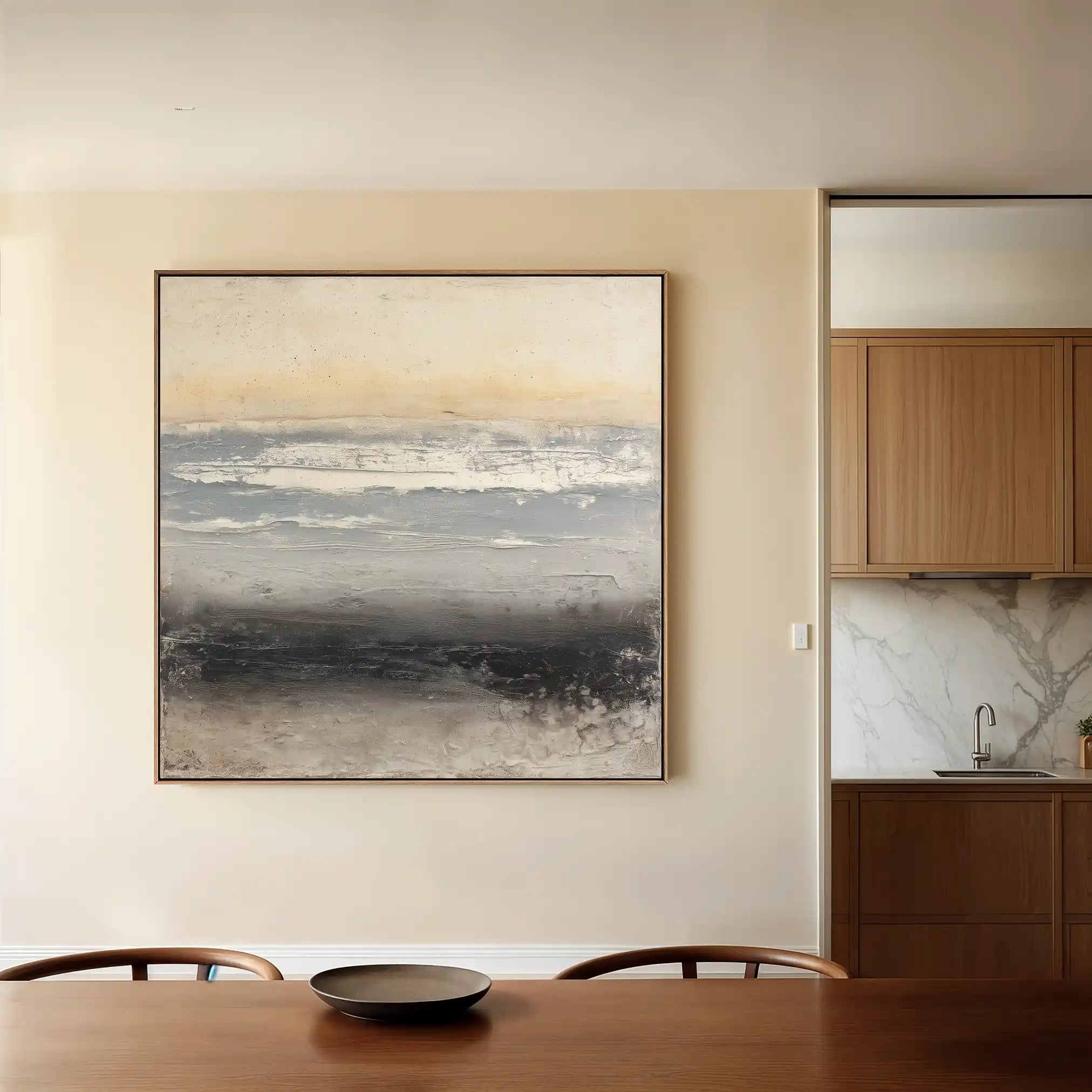 Abstract 915 Canvas Art 60 x 60 cm / Stretched on hidden frame