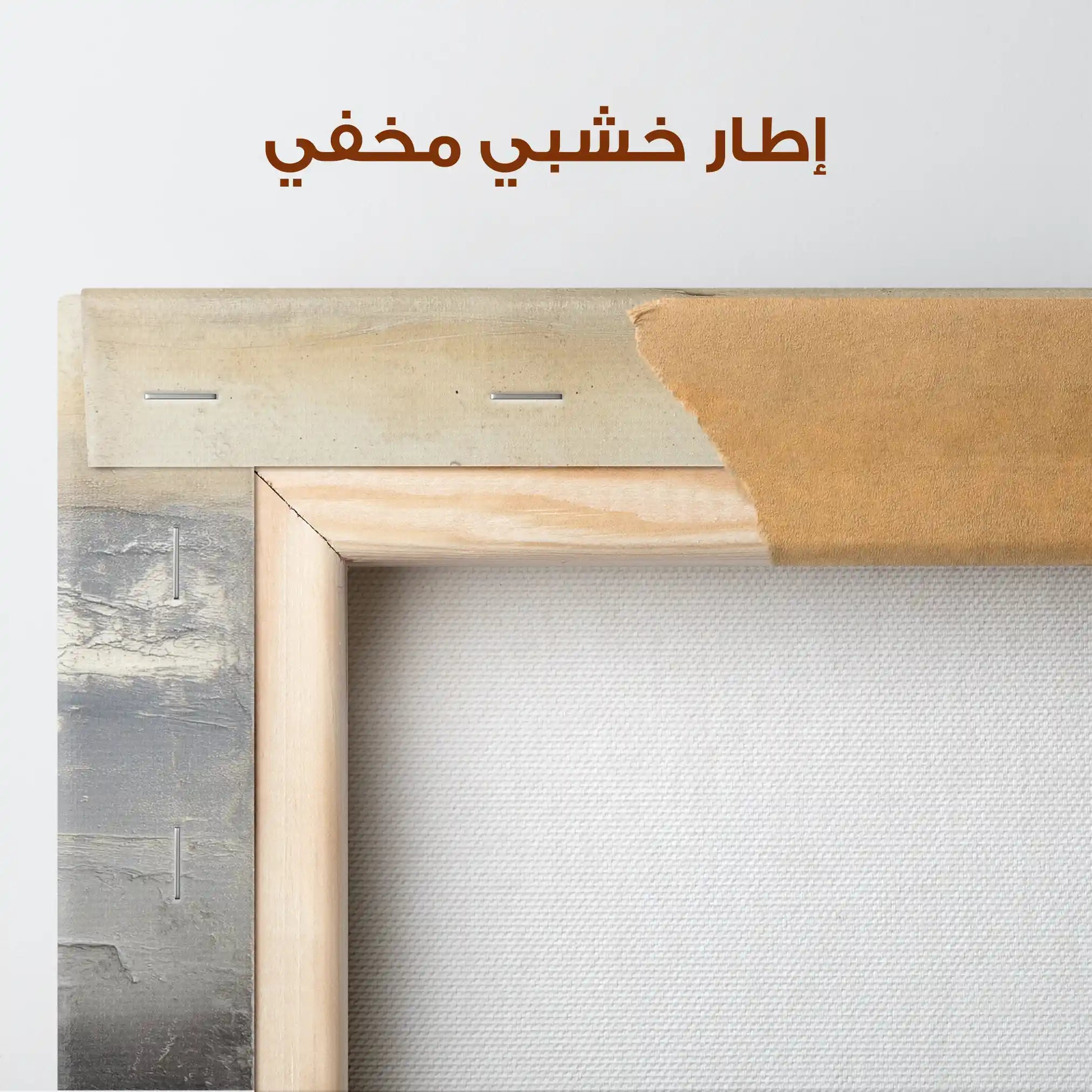 Abstract 915 Canvas Art 60 x 60 cm / Stretched on hidden frame