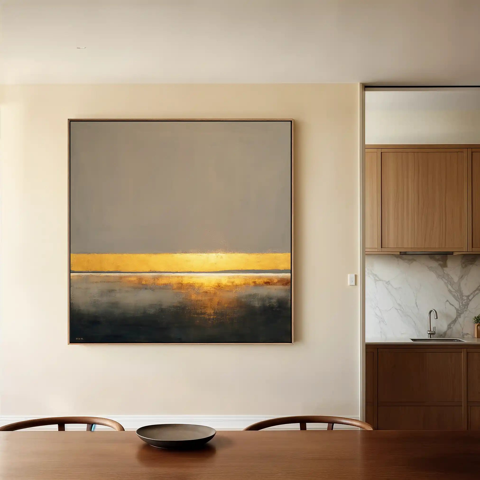 Abstract 917 Canvas Art 60 x 60 cm / Stretched on hidden frame