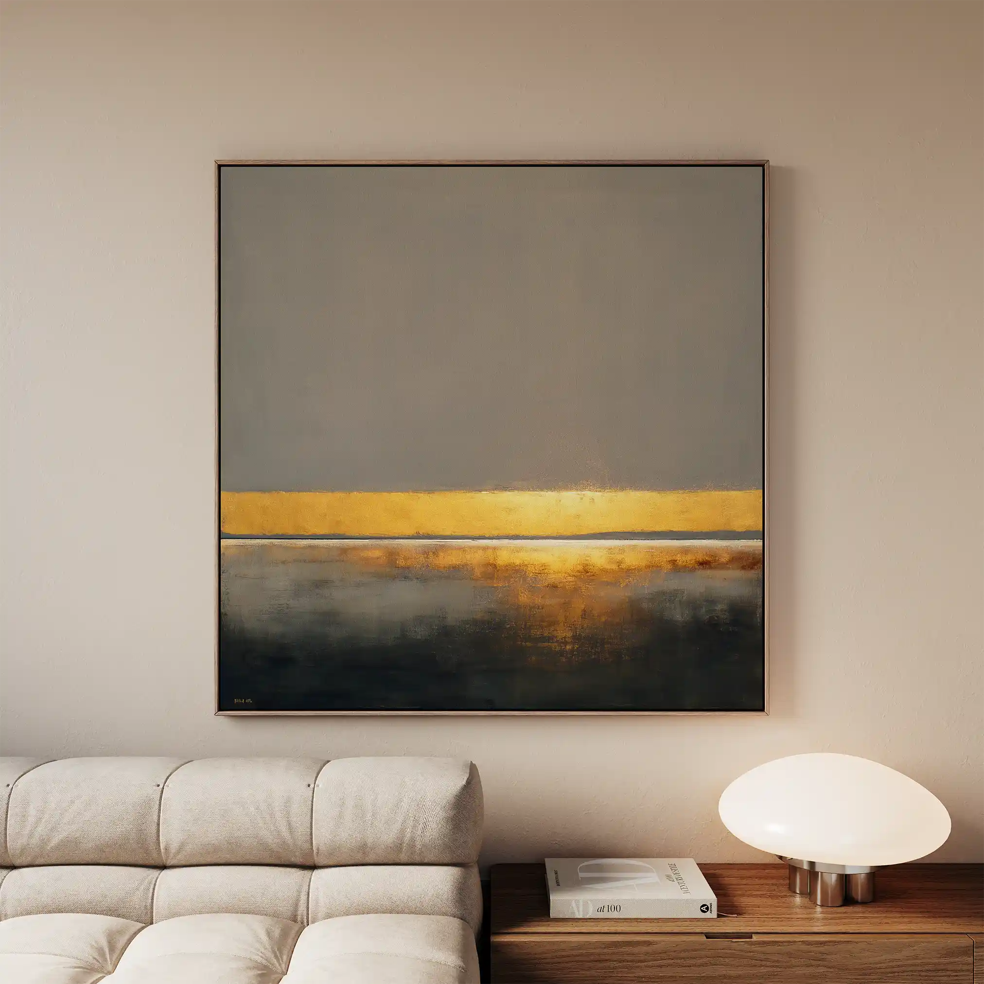 Abstract 917 Canvas Art 60 x 60 cm / Stretched on hidden frame