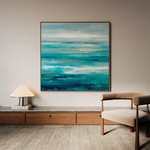 Abstract 918 Canvas Art 60 x 60 cm / Stretched on hidden frame