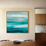 Abstract 918 Canvas Art 60 x 60 cm / Stretched on hidden frame