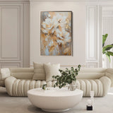 Floral Canvas Wall Art WAD918-F 90 x 60 cm / Stretched on hidden frame