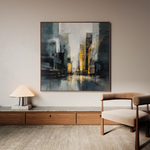 Abstract 920 Canvas Art 60 x 60 cm / Stretched on hidden frame