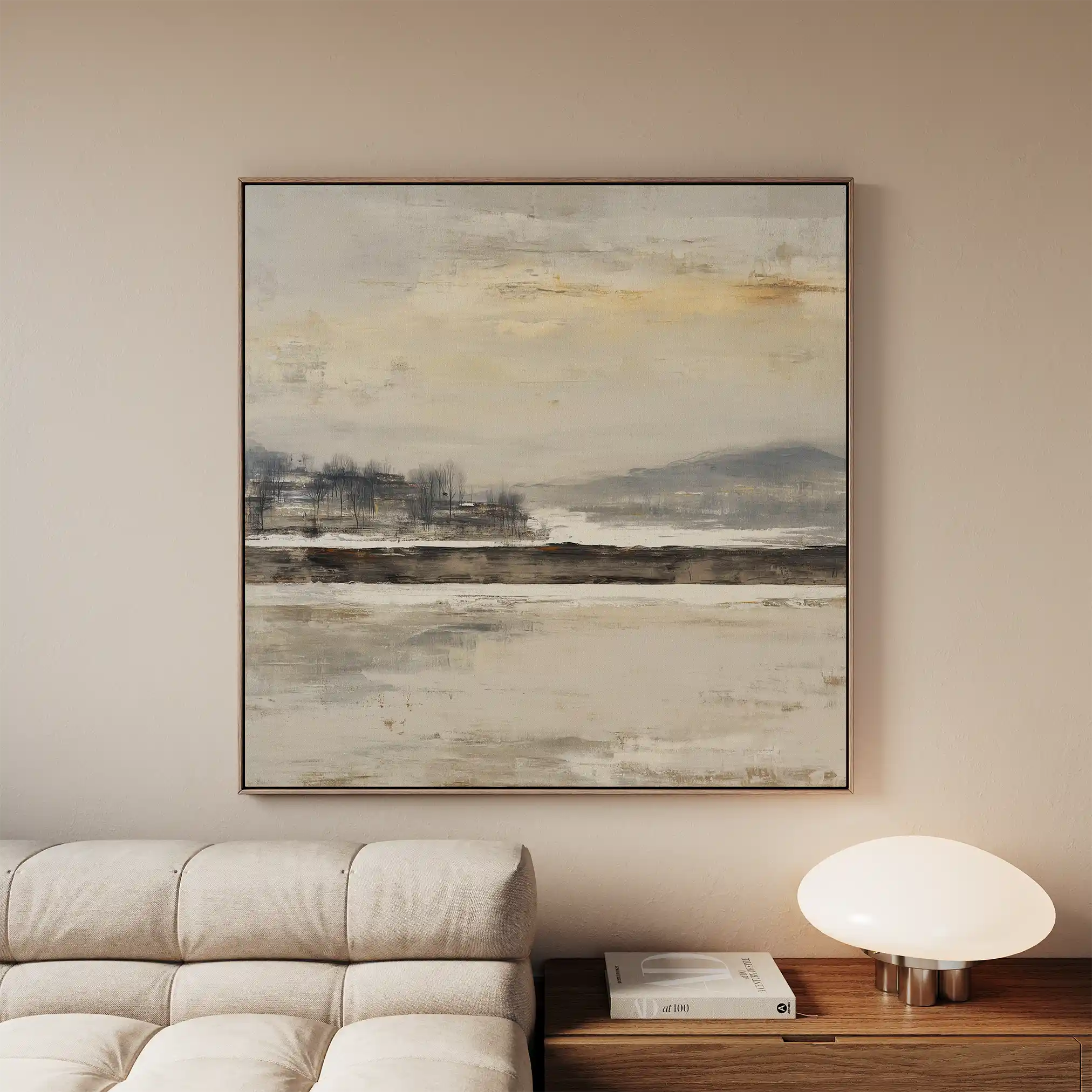 Abstract 922 Canvas Art 60 x 60 cm / Stretched on hidden frame