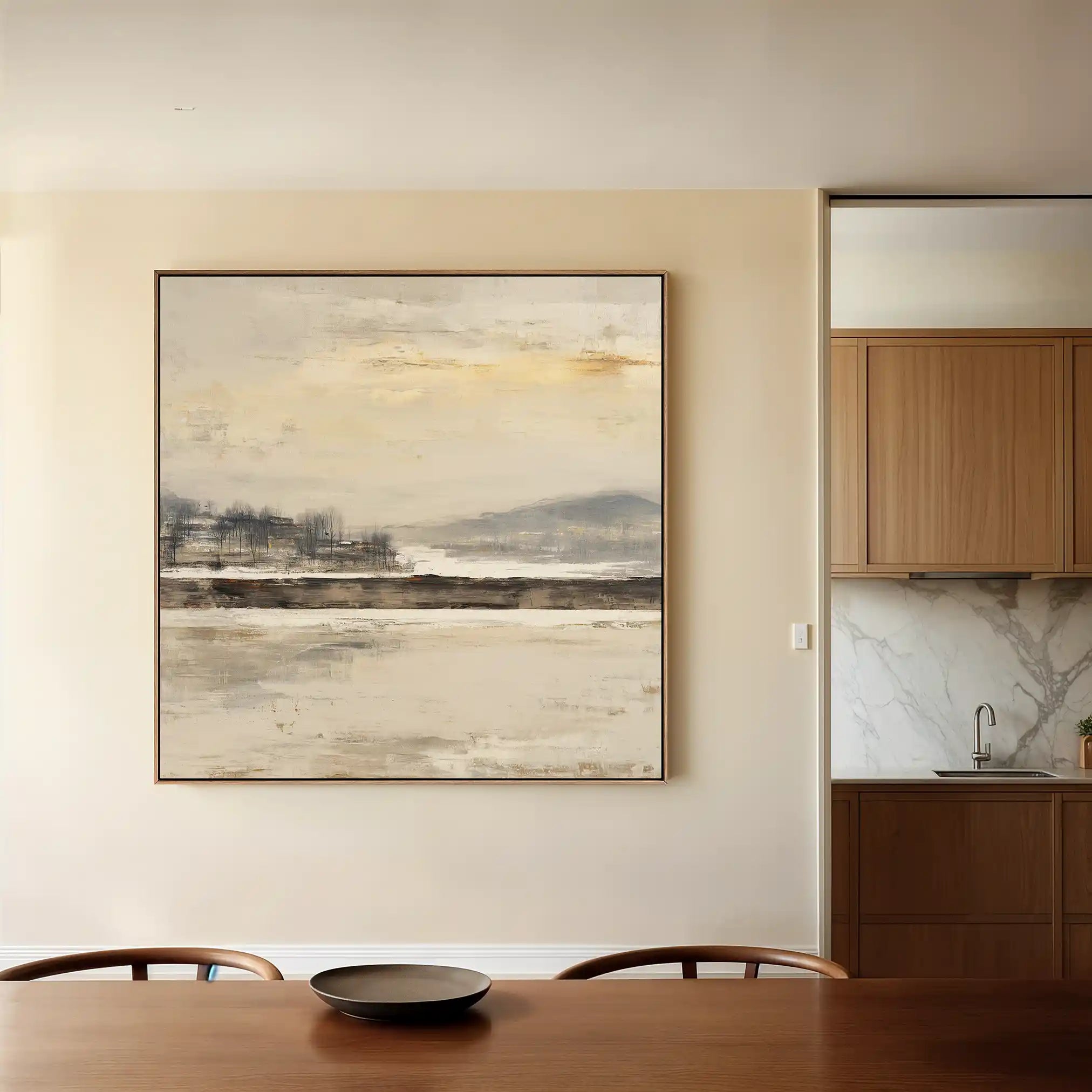 Abstract 922 Canvas Art 60 x 60 cm / Stretched on hidden frame