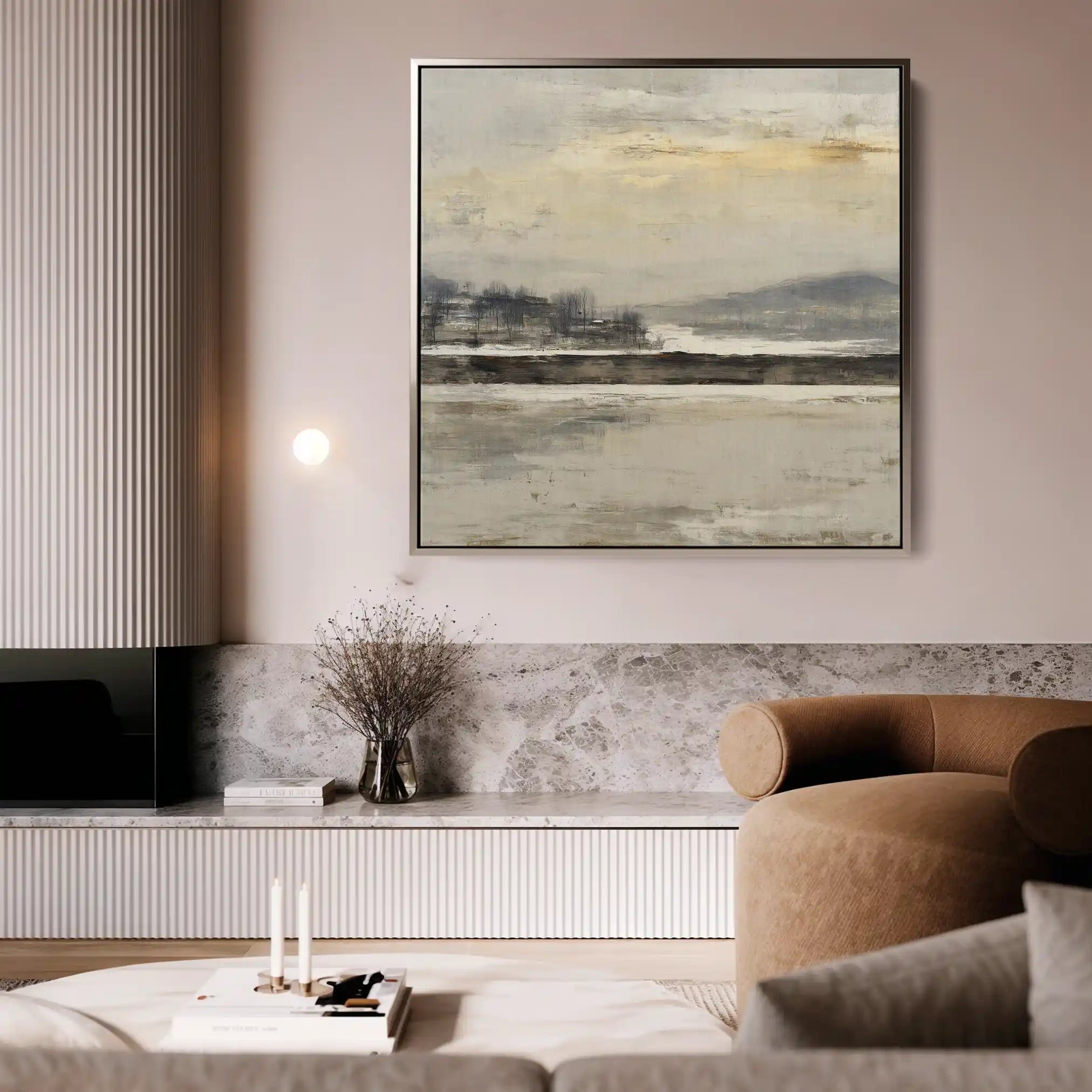 Abstract 922 Canvas Art 60 x 60 cm / Stretched on hidden frame