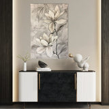 Floral Canvas Wall Art WAD923-F 90 x 60 cm / Stretched on hidden frame