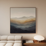 Abstract 924 Canvas Art 60 x 60 cm / Stretched on hidden frame