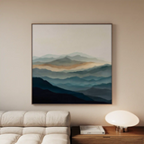 Abstract 925 Canvas Art 60 x 60 cm / Stretched on hidden frame