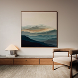 Abstract 925 Canvas Art 60 x 60 cm / Stretched on hidden frame