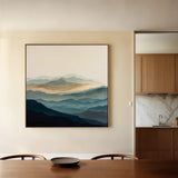 Abstract 925 Canvas Art 60 x 60 cm / Stretched on hidden frame