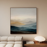 Abstract 926 Canvas Art 60 x 60 cm / Stretched on hidden frame