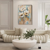 Floral Canvas Wall Art WAD926-F 90 x 60 cm / Stretched on hidden frame