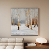 Abstract 933 Canvas Art 60 x 60 cm / Stretched on hidden frame