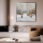 Abstract 933 Canvas Art 60 x 60 cm / Stretched on hidden frame