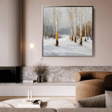 Abstract 933 Canvas Art 60 x 60 cm / Stretched on hidden frame