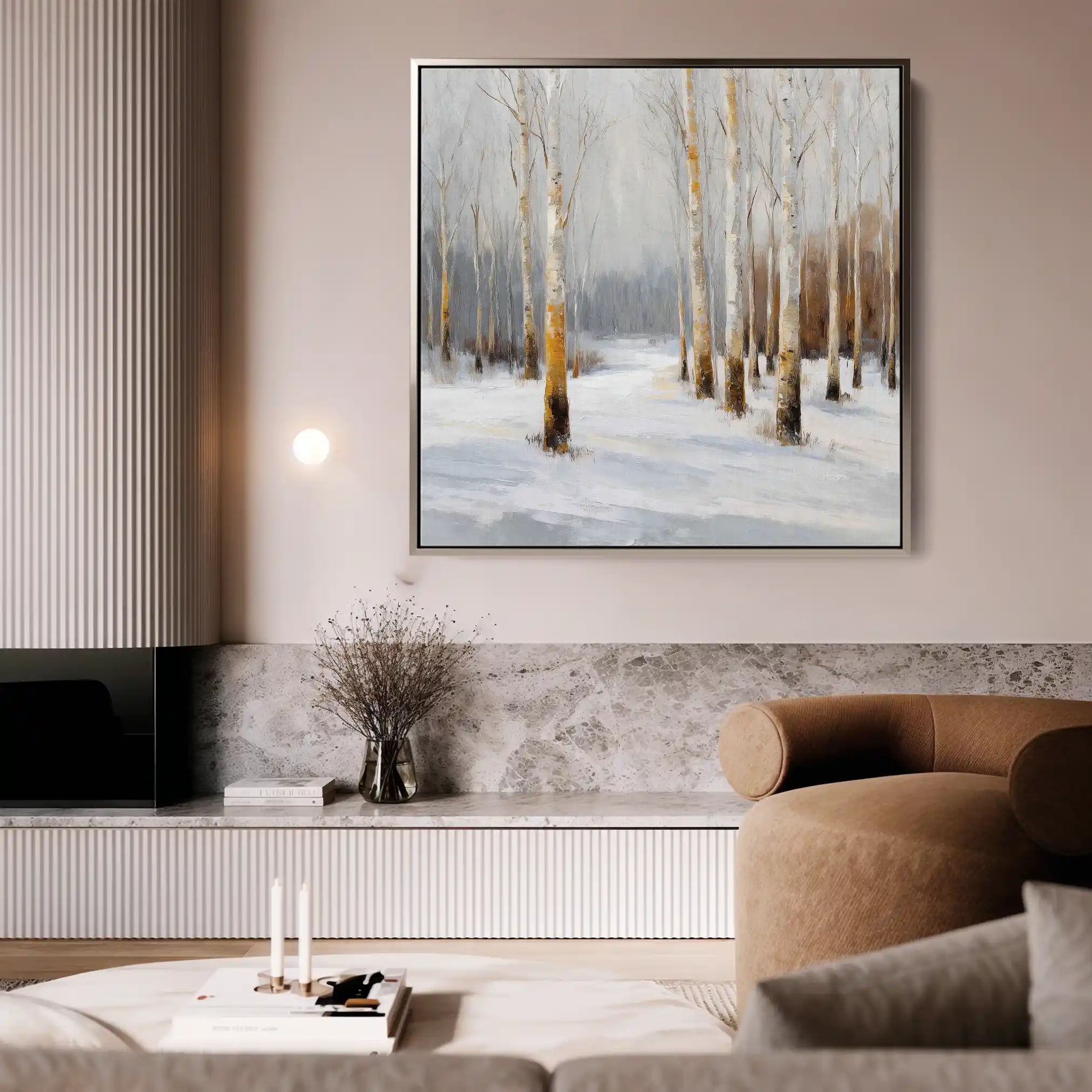 Abstract 933 Canvas Art 60 x 60 cm / Stretched on hidden frame